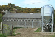 Turn left at farmyard